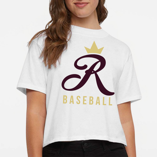 TCR: Crown R Baseball, Women's Boxy Tee