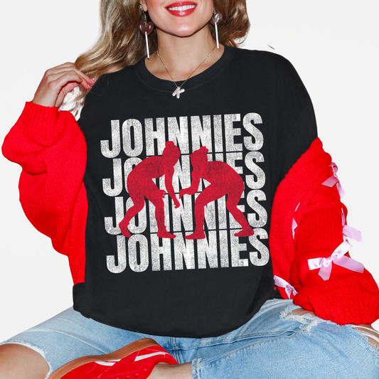 JYAA: Johnnies Wrestling *distressed graphic* T-Shirt