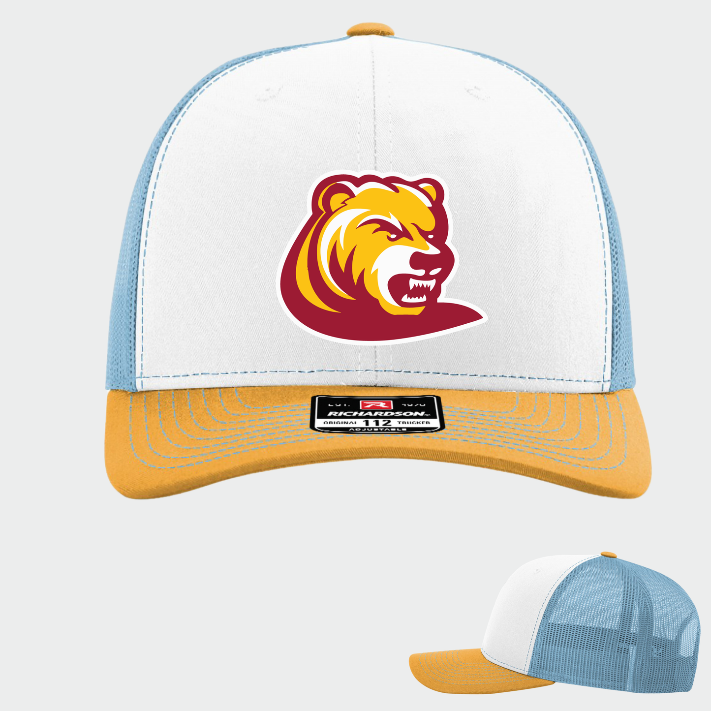 BRUINS: Bear, Trucker Cap *Embroidered*