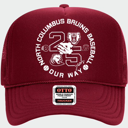 BRUINS: 25th Anniversary Foam Trucker Hat