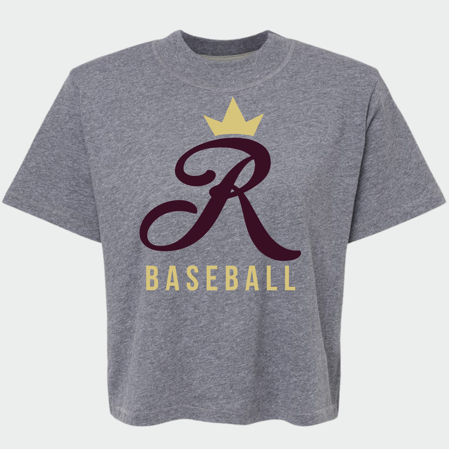 TCR: Crown R Baseball, Women's Boxy Tee