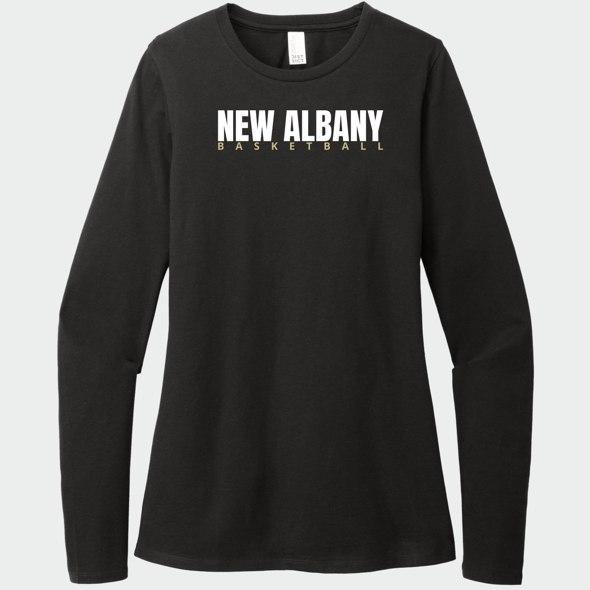 NAGTB: New Albany Basketball, Women's CVC Long Sleeve Tee