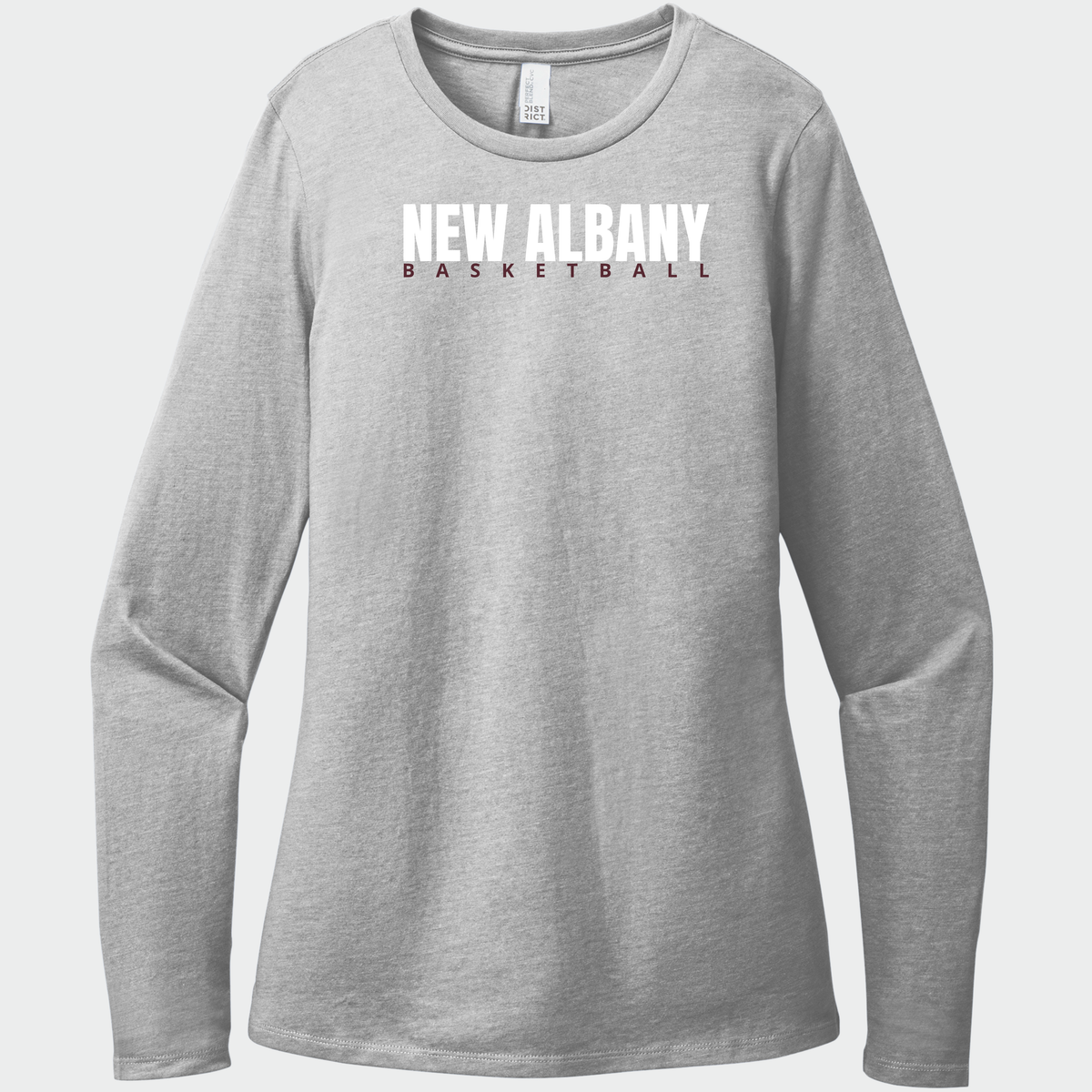 NAGTB: New Albany Basketball, Women's CVC Long Sleeve Tee