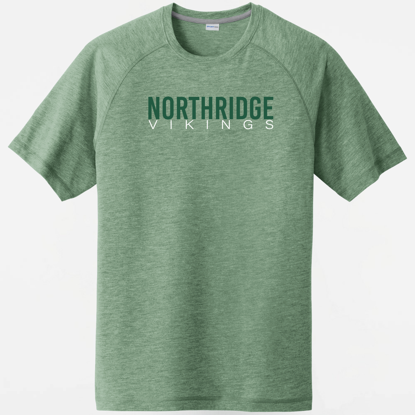 NRS: Northridge Vikings Raglan Triblend Tech T-Shirt