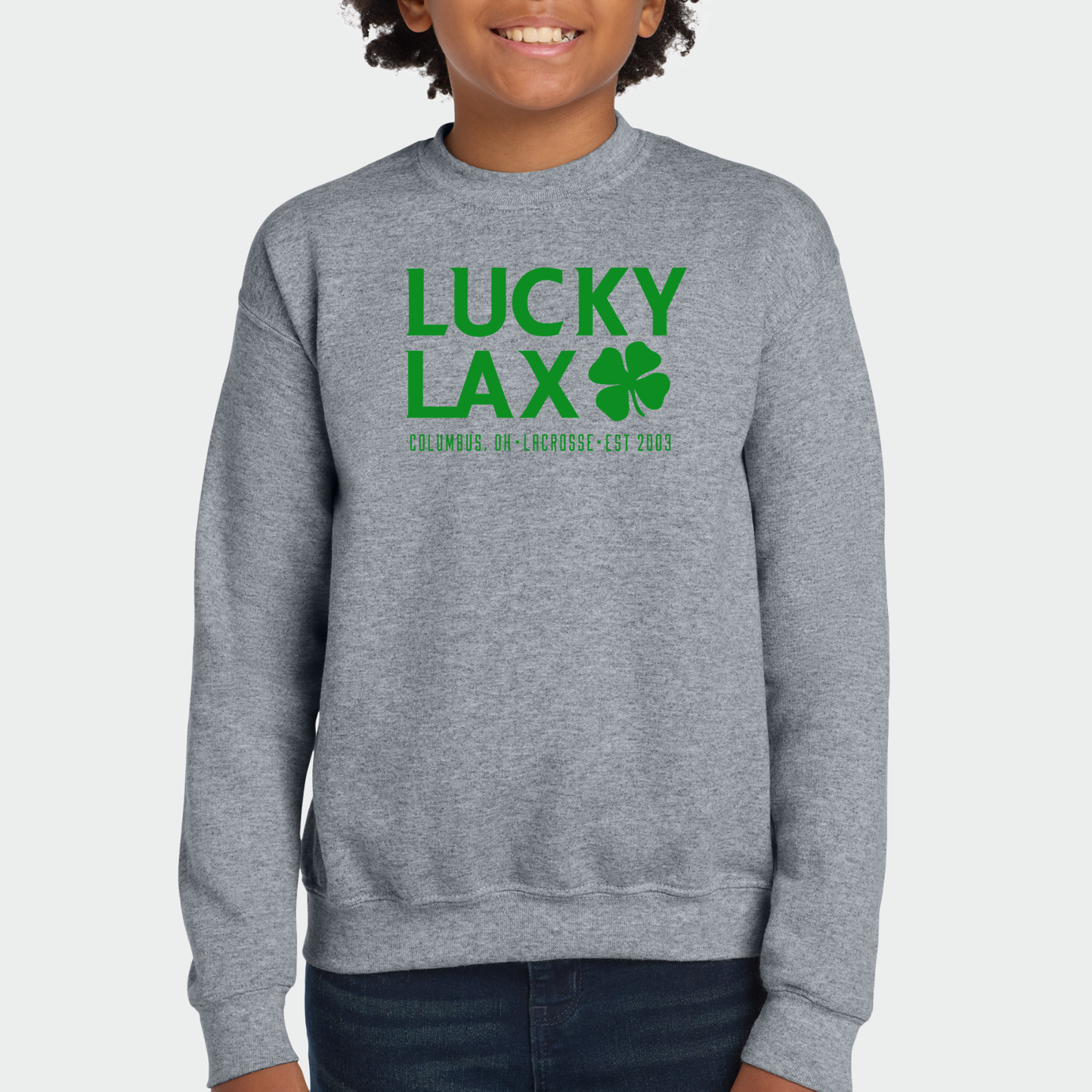 LuckyLax: Crew Sweatshirt