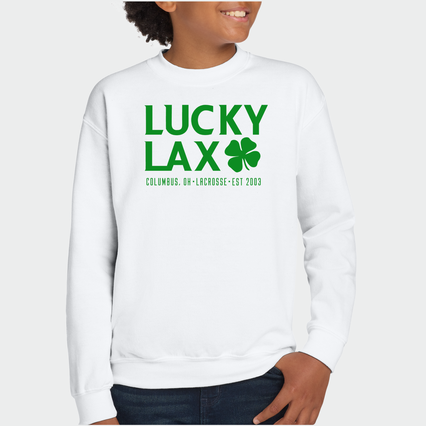 LuckyLax: Crew Sweatshirt