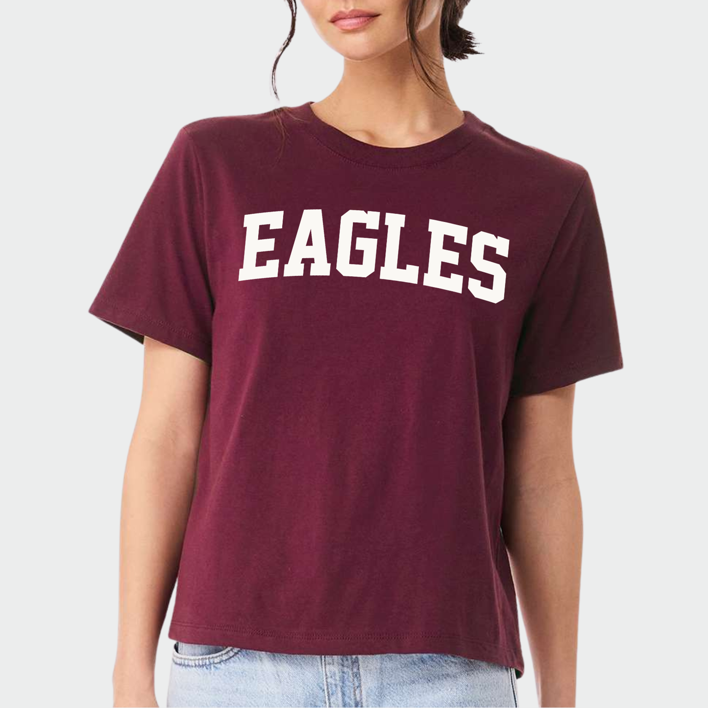 Campus Collection: Eagles Women's 6oz Heavyweight T-Shirt