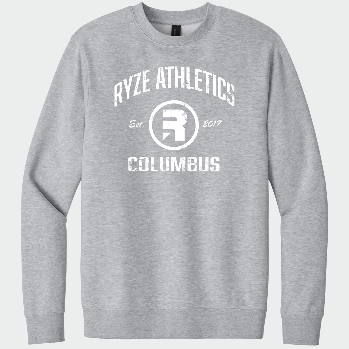 Ryze: Distressed Classic Crew Sweatshirt