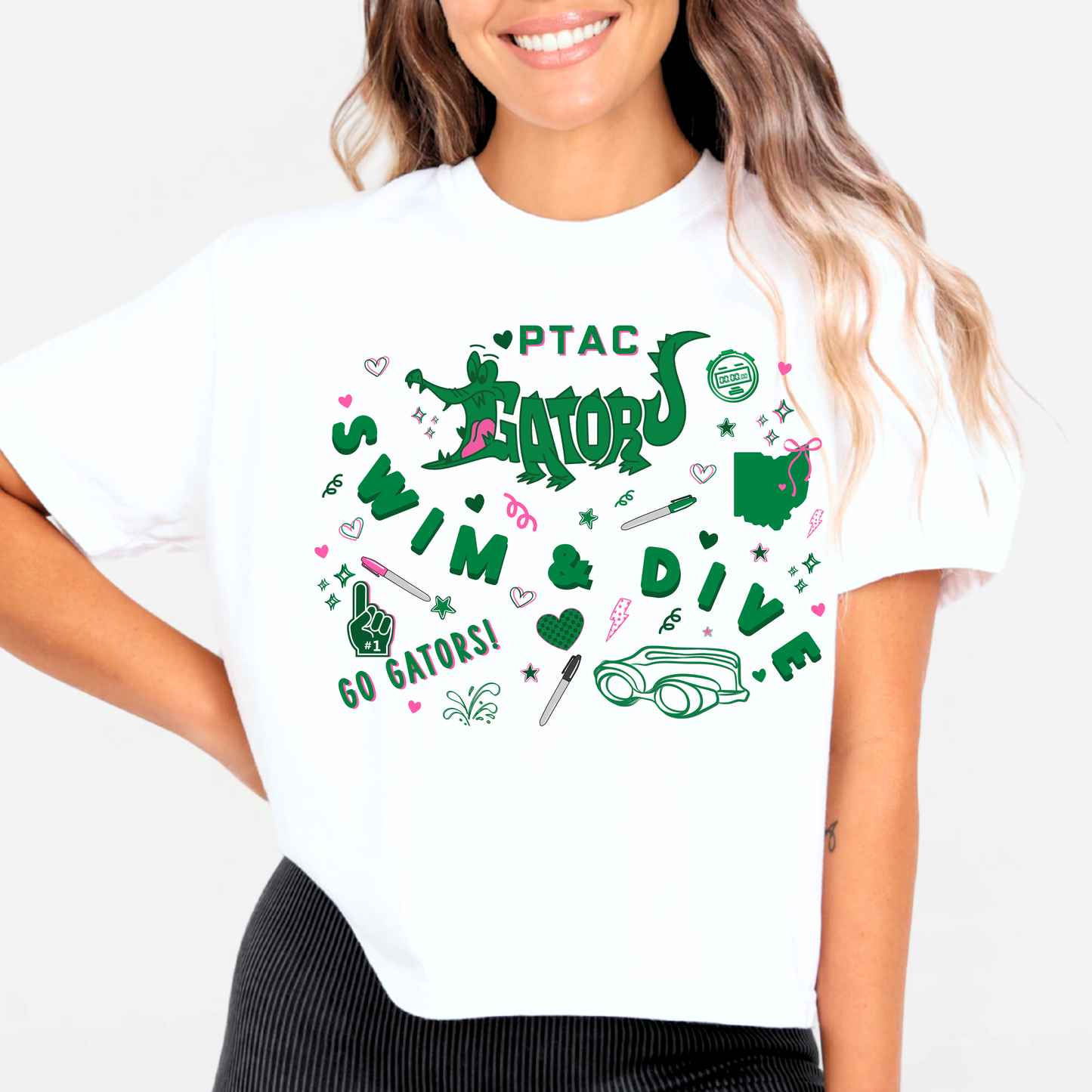 PTAC: Gators Collage Women's Vintage Tee