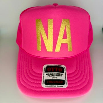 CC: Gold Foil NA Foam Trucker Hat