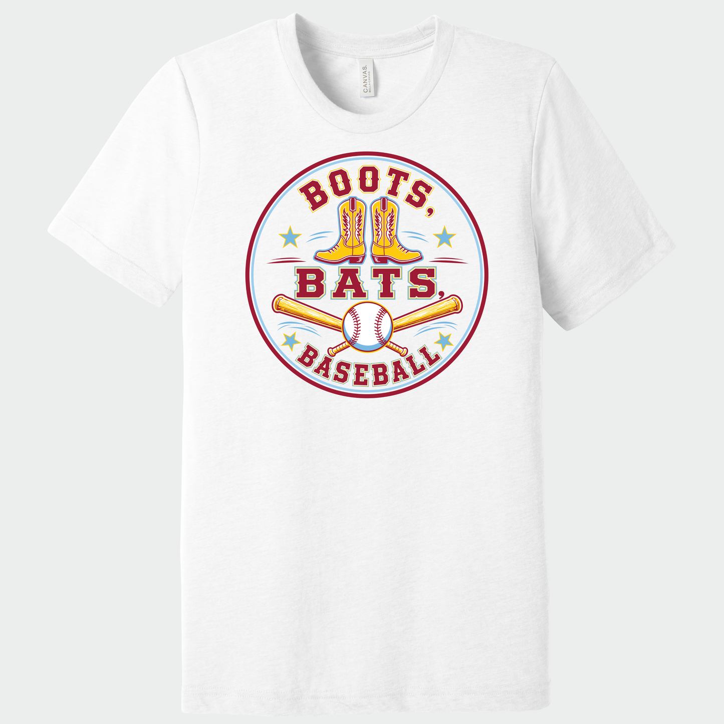 BRUINS: Boots, Bats & Baseball Triblend Tee