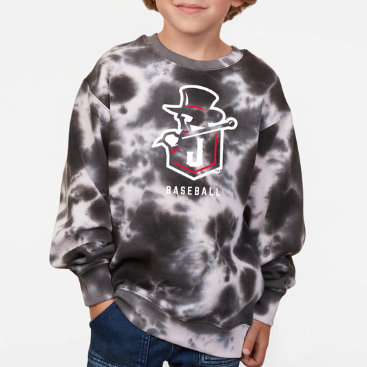 JYAA: Johnstown Johnnie Knockout Logo Tie Dyed Sweatshirt