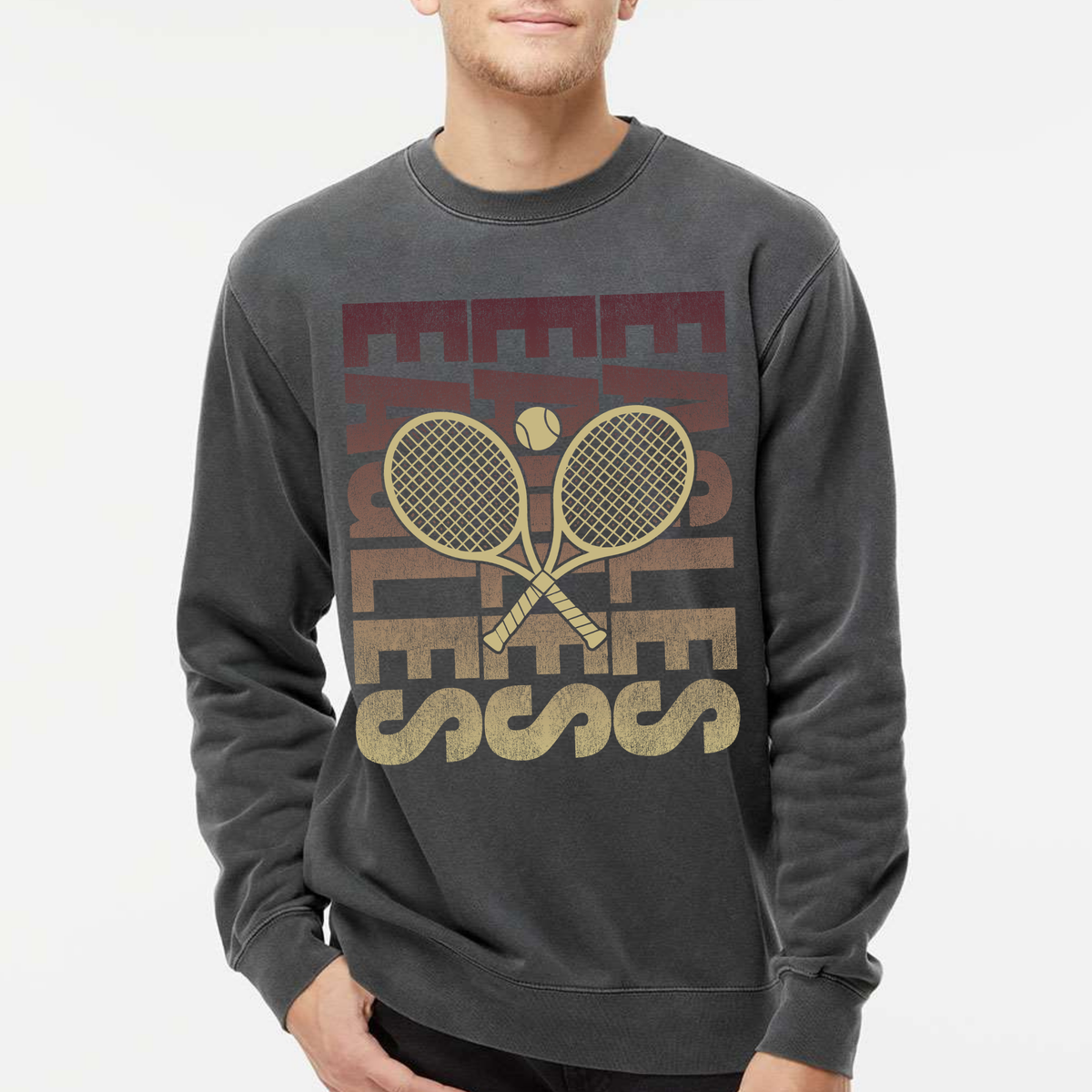 NATennis: Pigment-Dyed Crew Sweatshirt