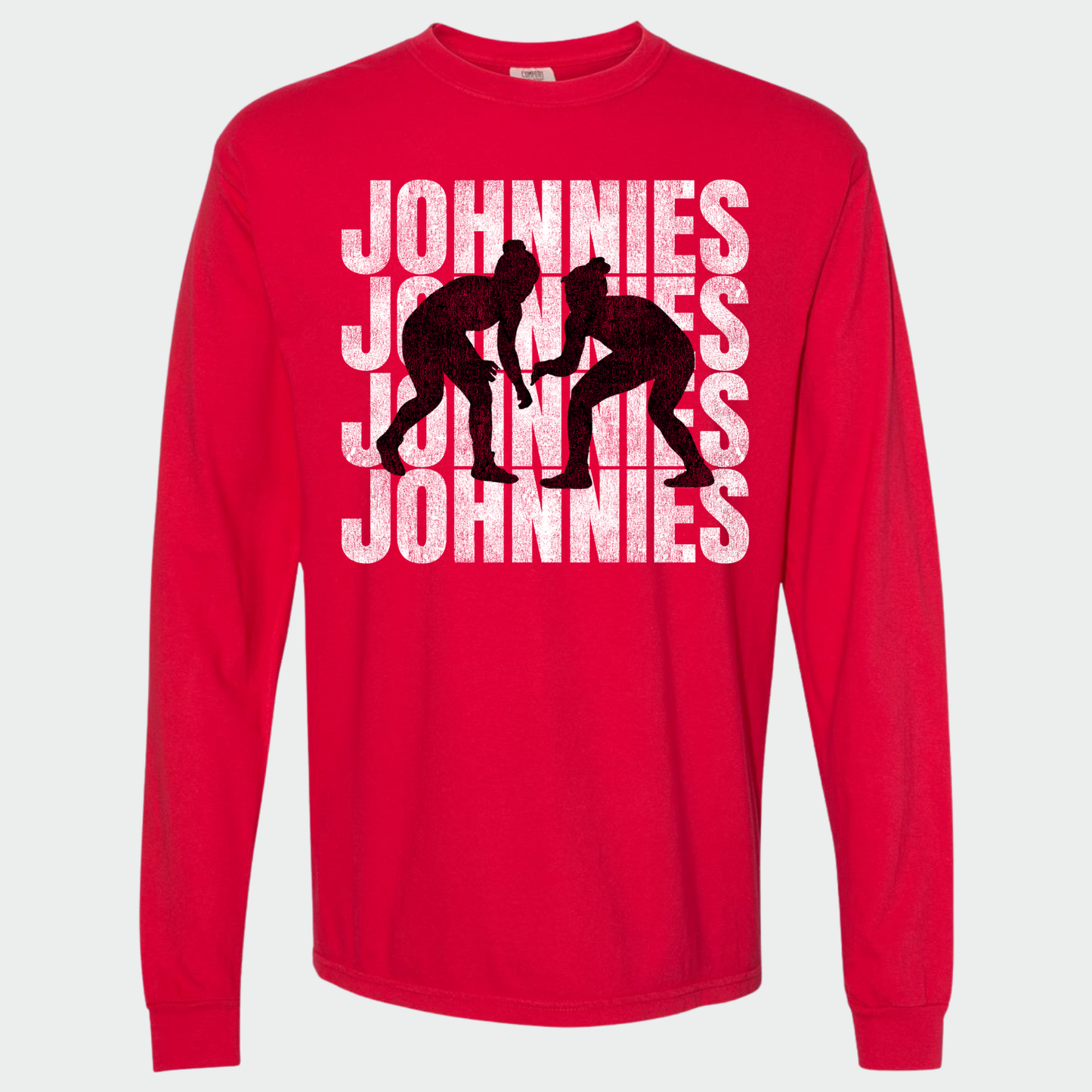JYAA: Johnnies Wrestling *distressed graphic* Long Sleeve T-Shirt