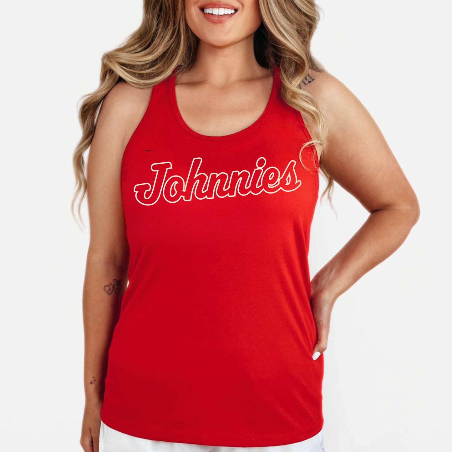 JTB: Johnnies Women's Racerback Tank Top