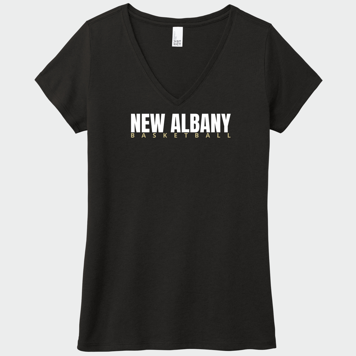 NAGTB: New Albany Basketball, Women's Triblend V-Neck Tee