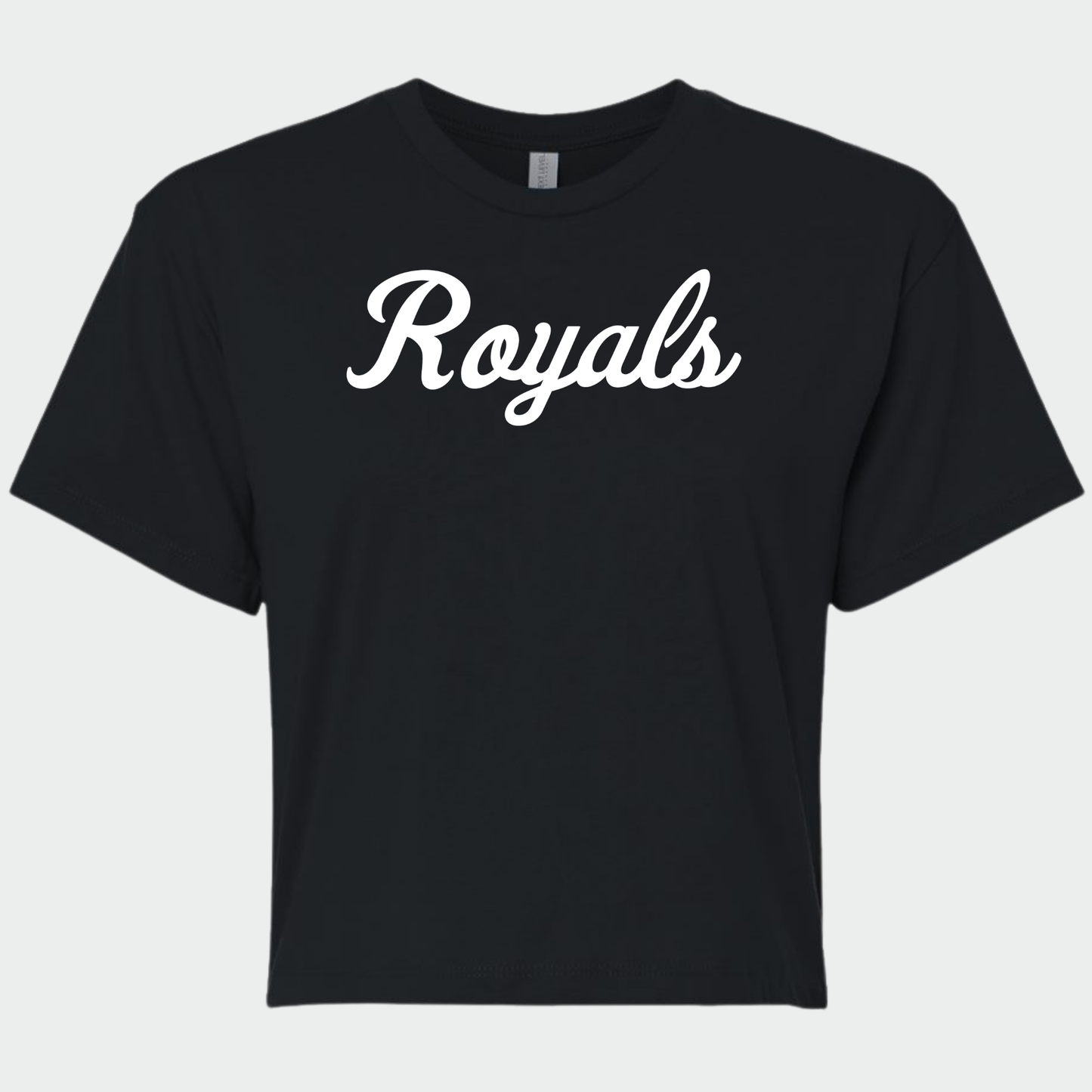 TCR: Royals Script Women's Crop Tee