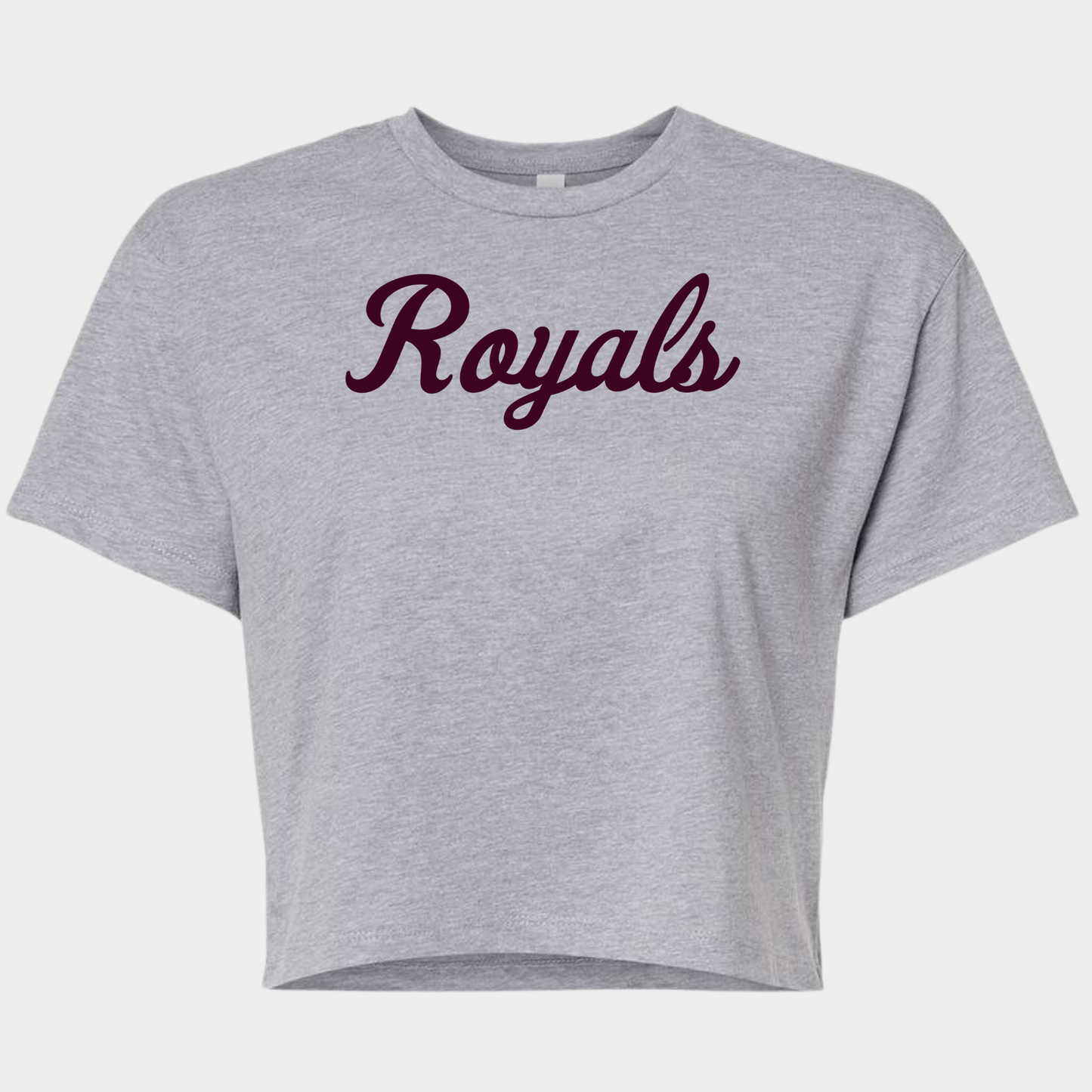 TCR: Royals Script Women's Crop Tee