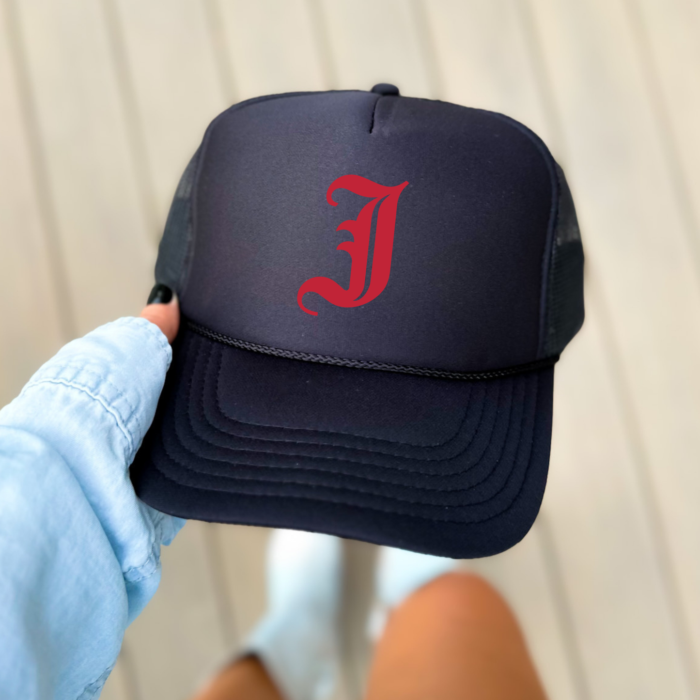 JTB: Old English J Foam Trucker Hat
