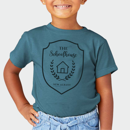 The Schoolhouse: Monochrome Little Logo T-shirt