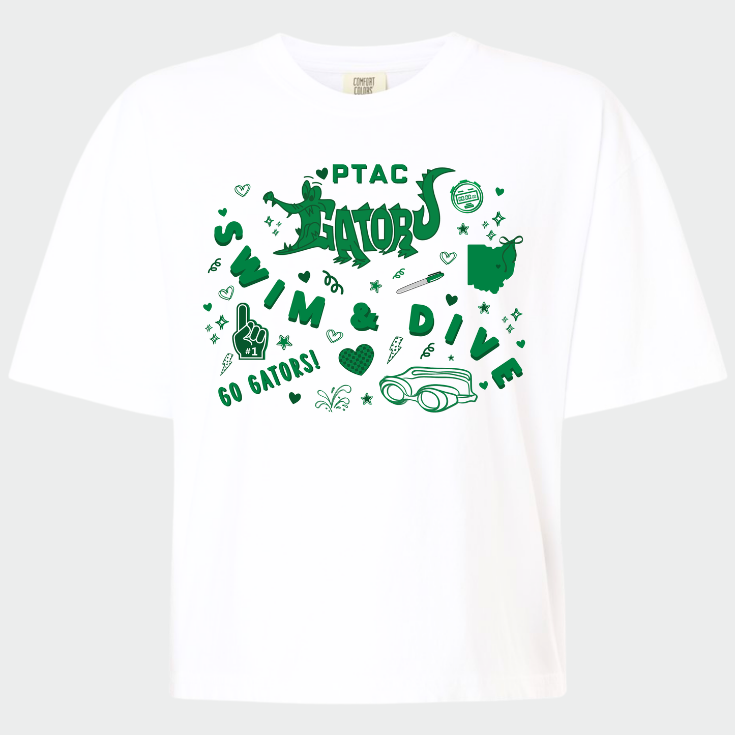 PTAC: Gators Collage Women's Vintage Tee