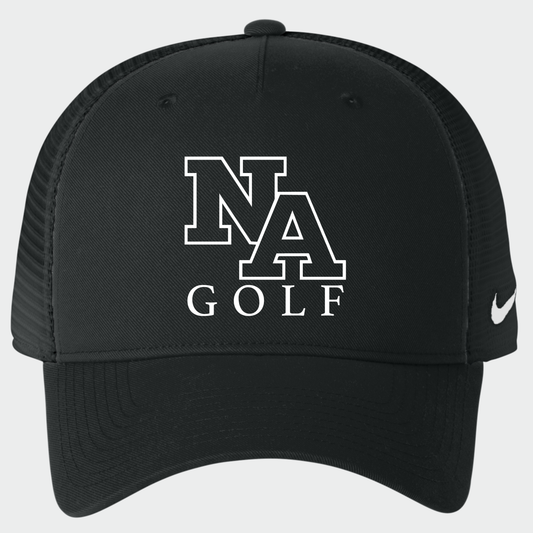 NAGolf: Embroidered, Nike Structured Trucker Hat