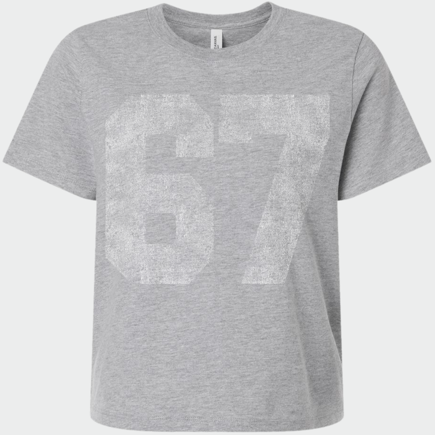 Lucky Number *distressed graphic* Women's 6oz Heavyweight T-Shirt