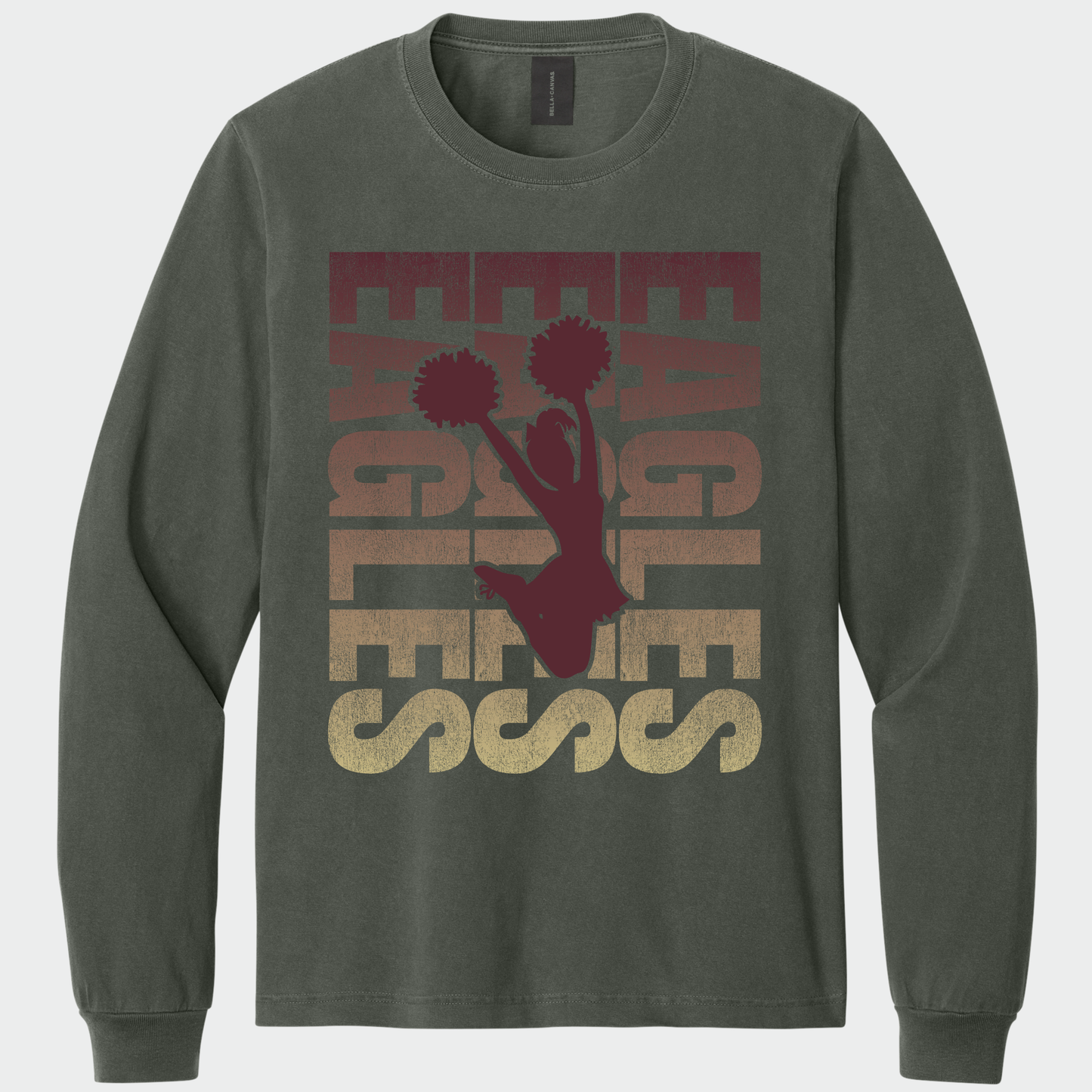 NAYCheer: Garment-Dyed Long Sleeve Tee