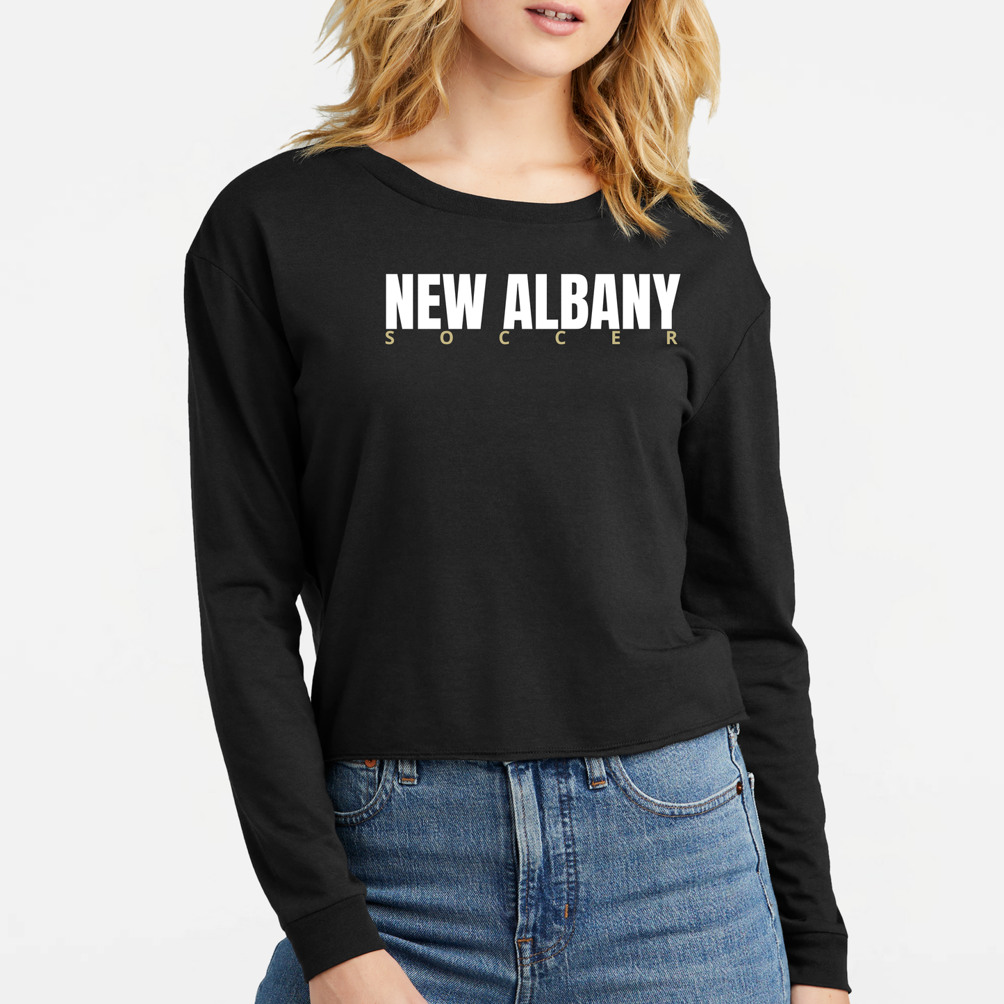 NAGS: New Albany Soccer, Women's Triblend Midi Long Sleeve Tee