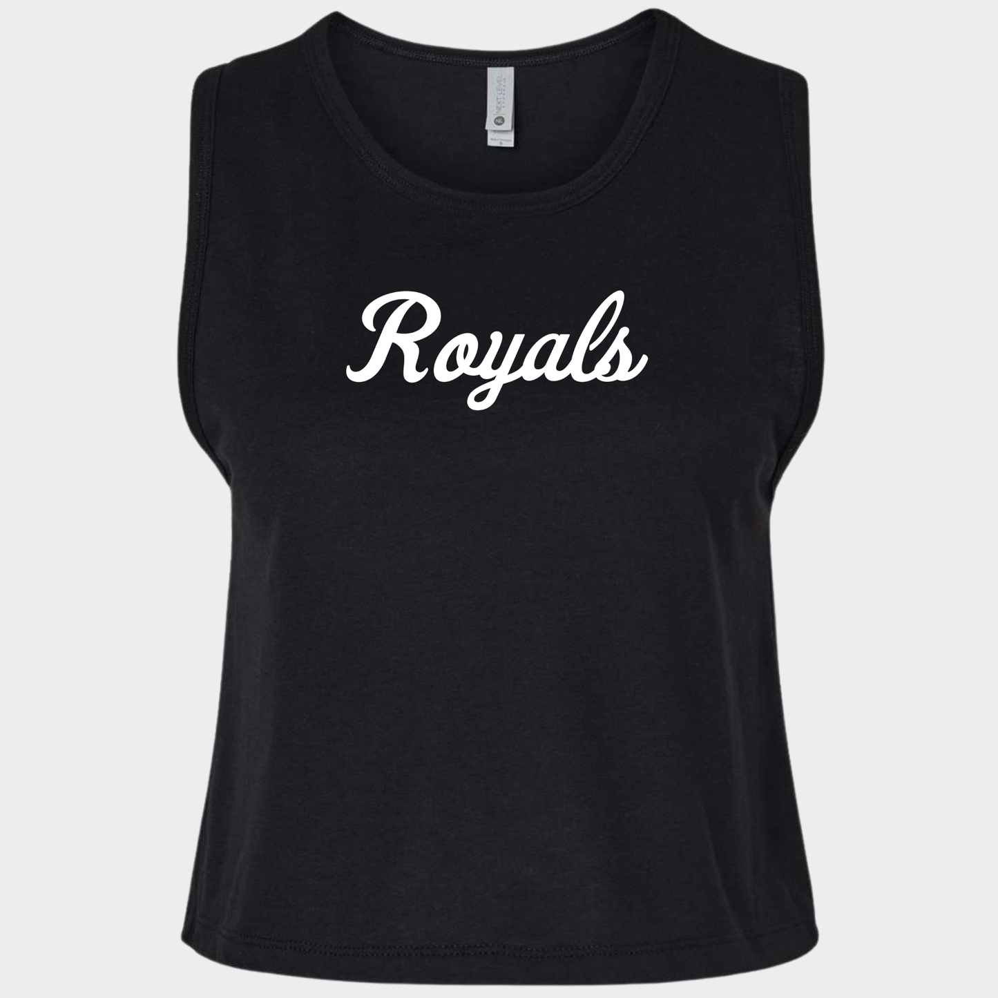 TCR: Royals Script, Women's Cropped Tank