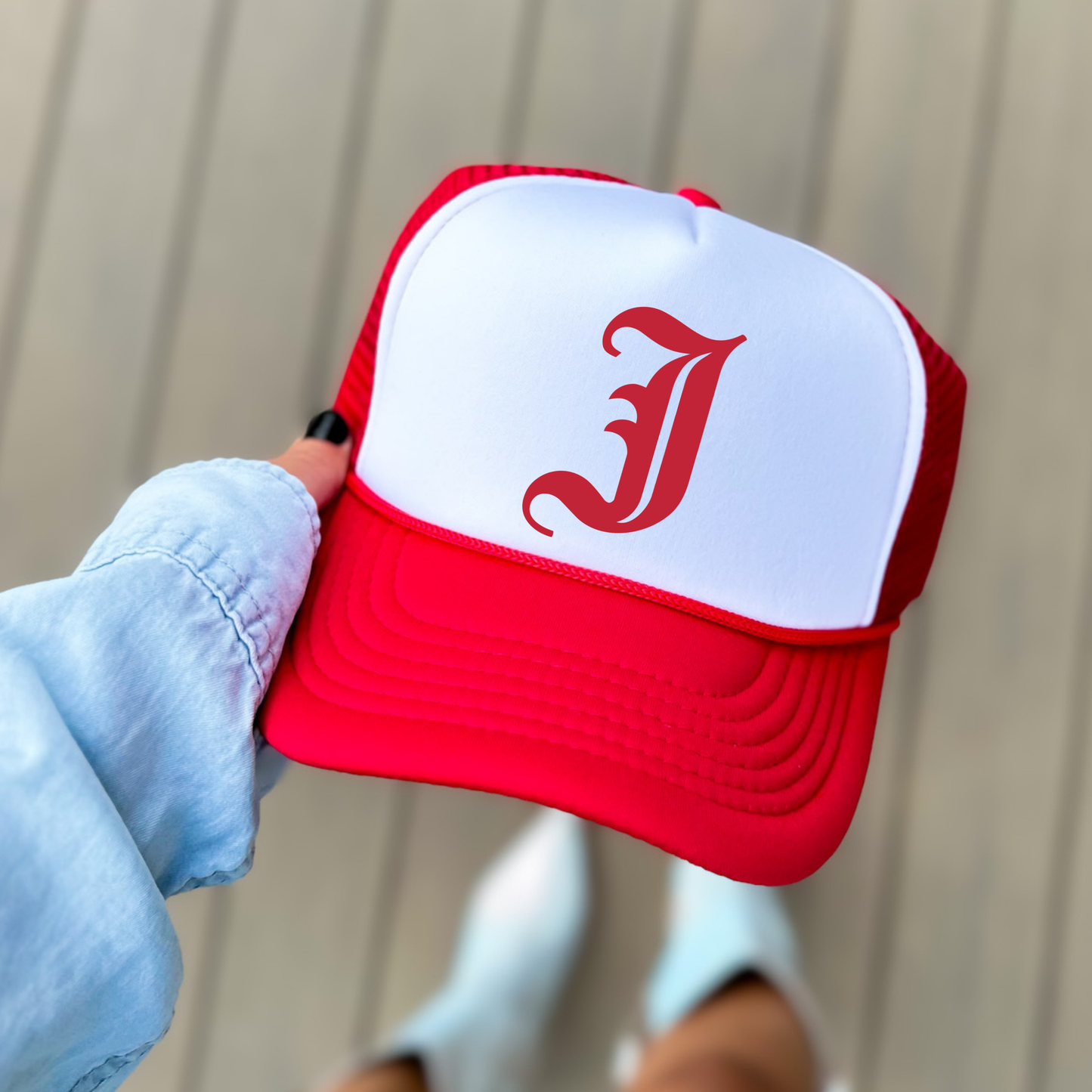 JTB: Old English J Foam Trucker Hat