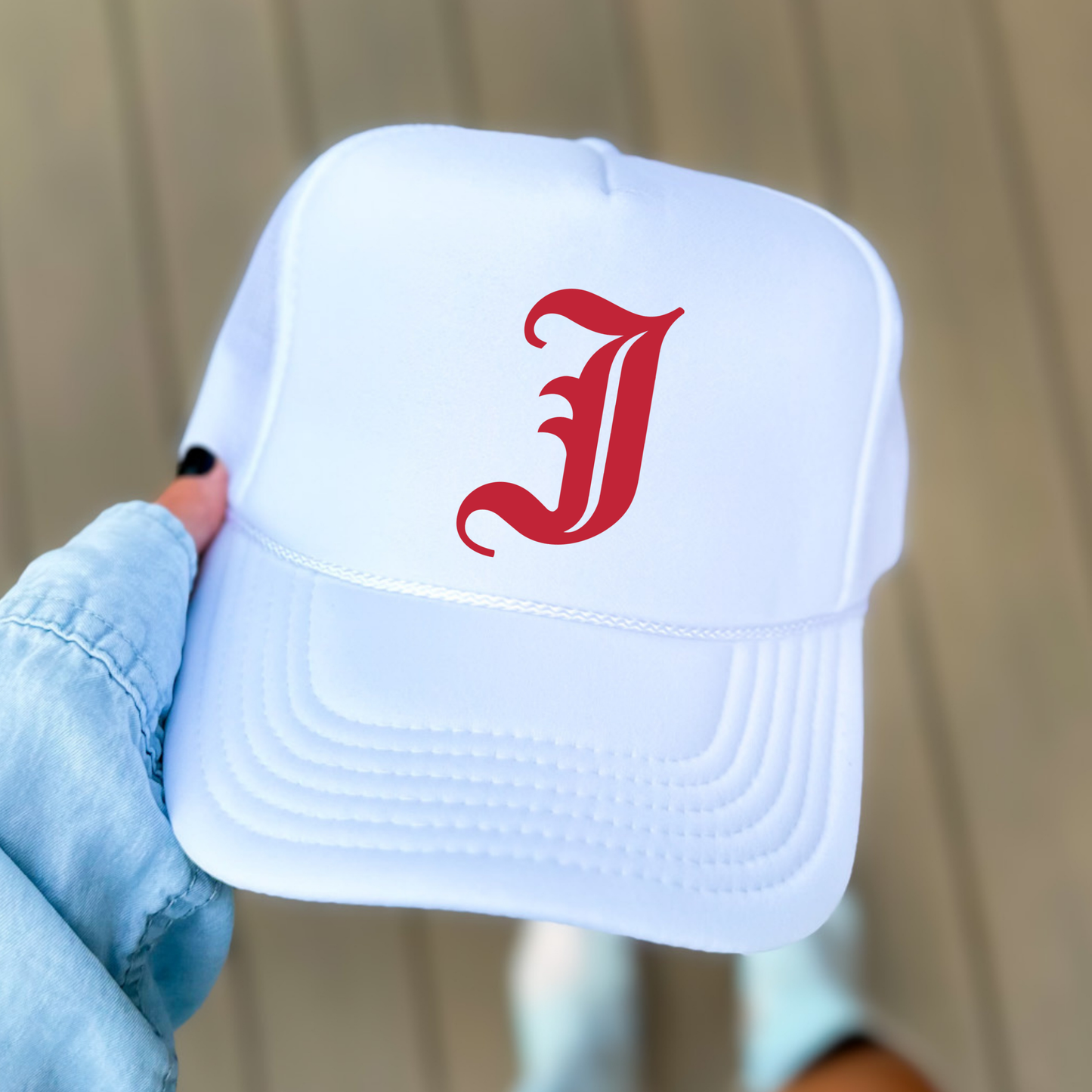 JTB: Old English J Foam Trucker Hat