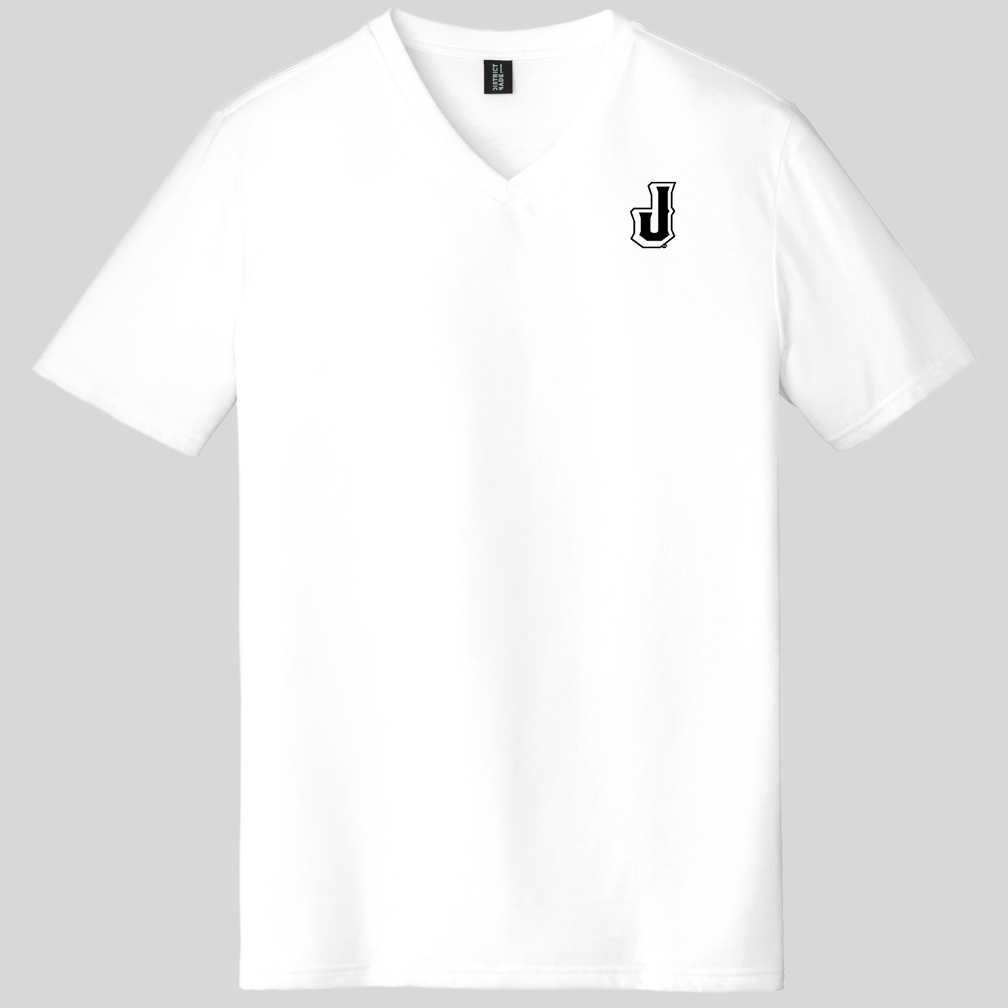 JYAA: Johnstown 'J' Logo Triblend Short Sleeve V-Neck T-Shirt