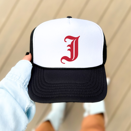 JTB: Old English J Foam Trucker Hat