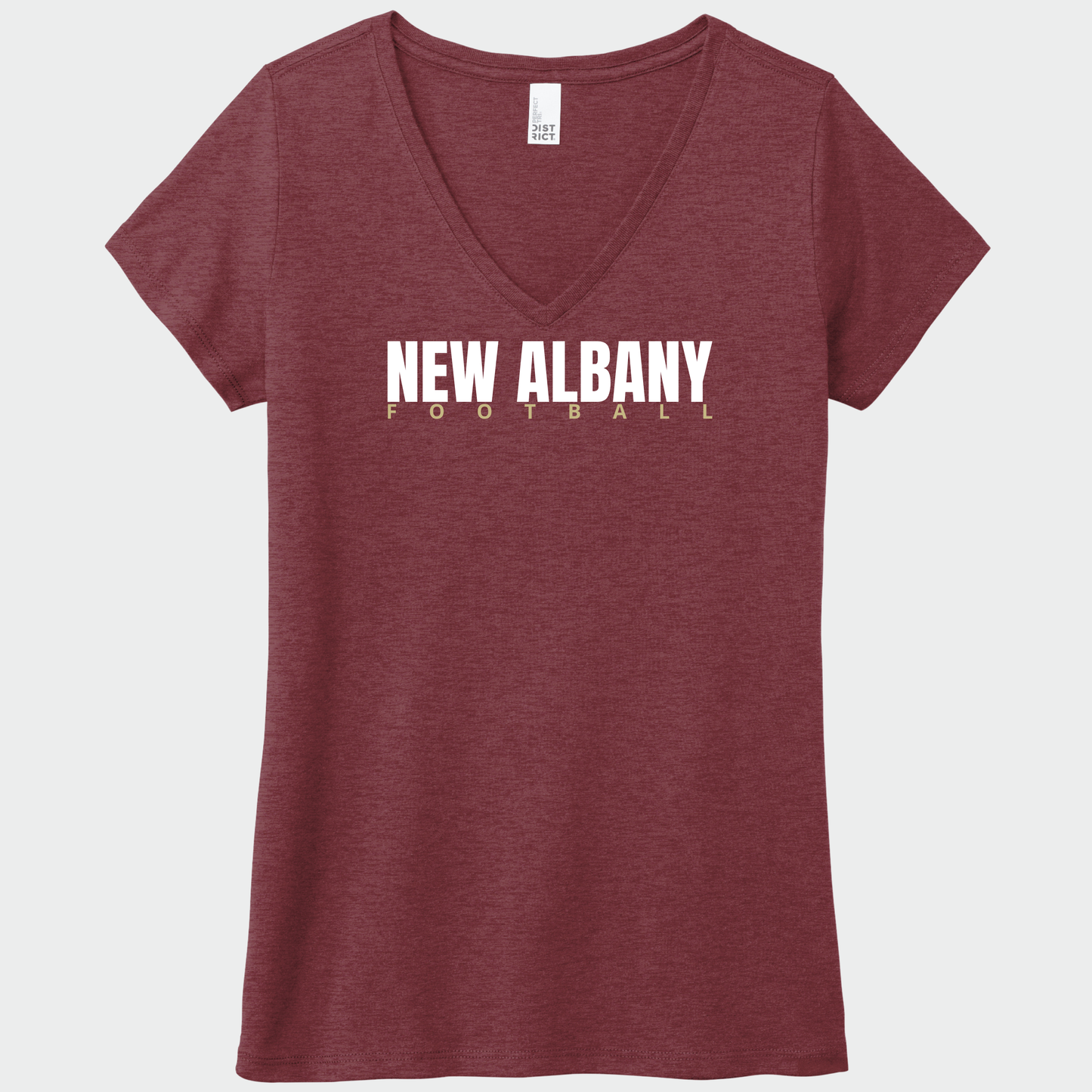 NAFootball: Women's Triblend V-Neck Tee