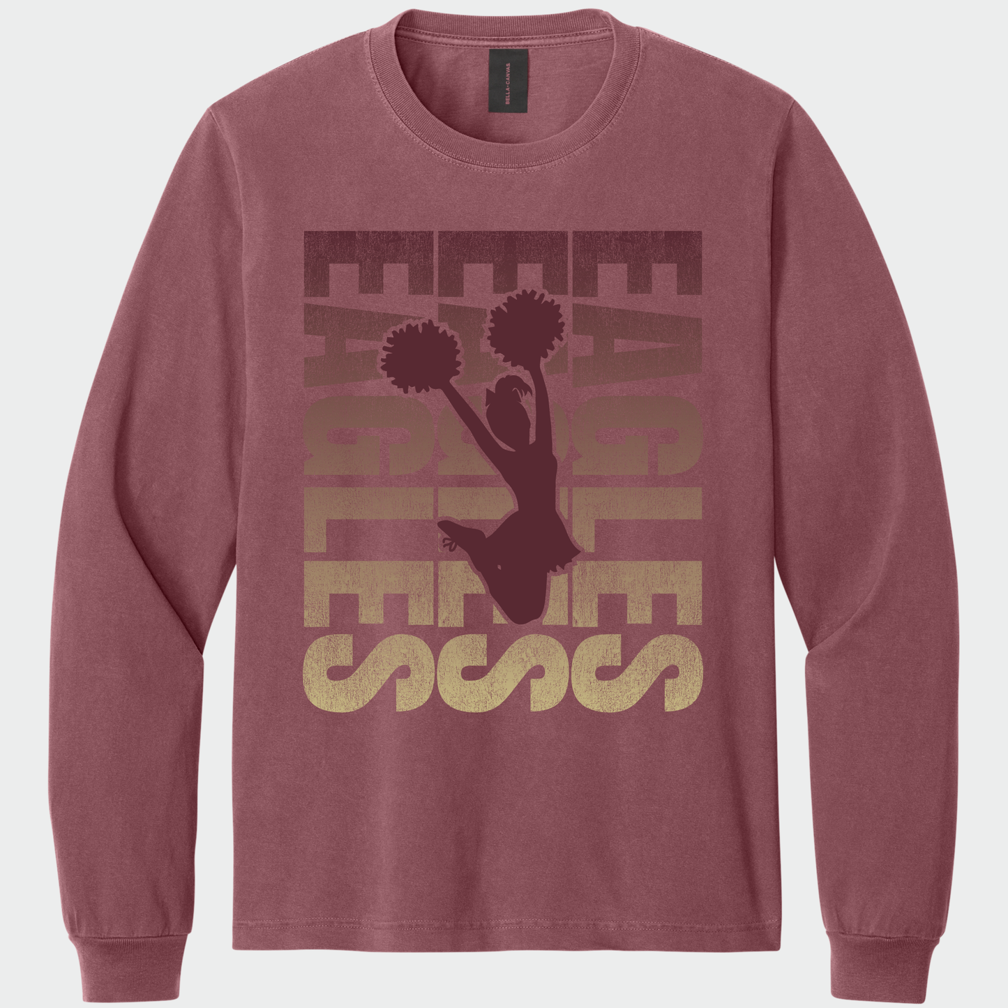 NAYCheer: Garment-Dyed Long Sleeve Tee