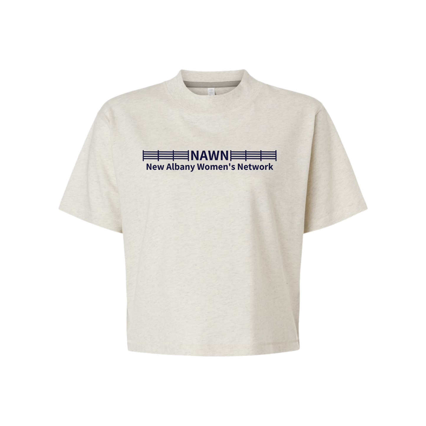 NAWN Logo Boxy Crop Tee