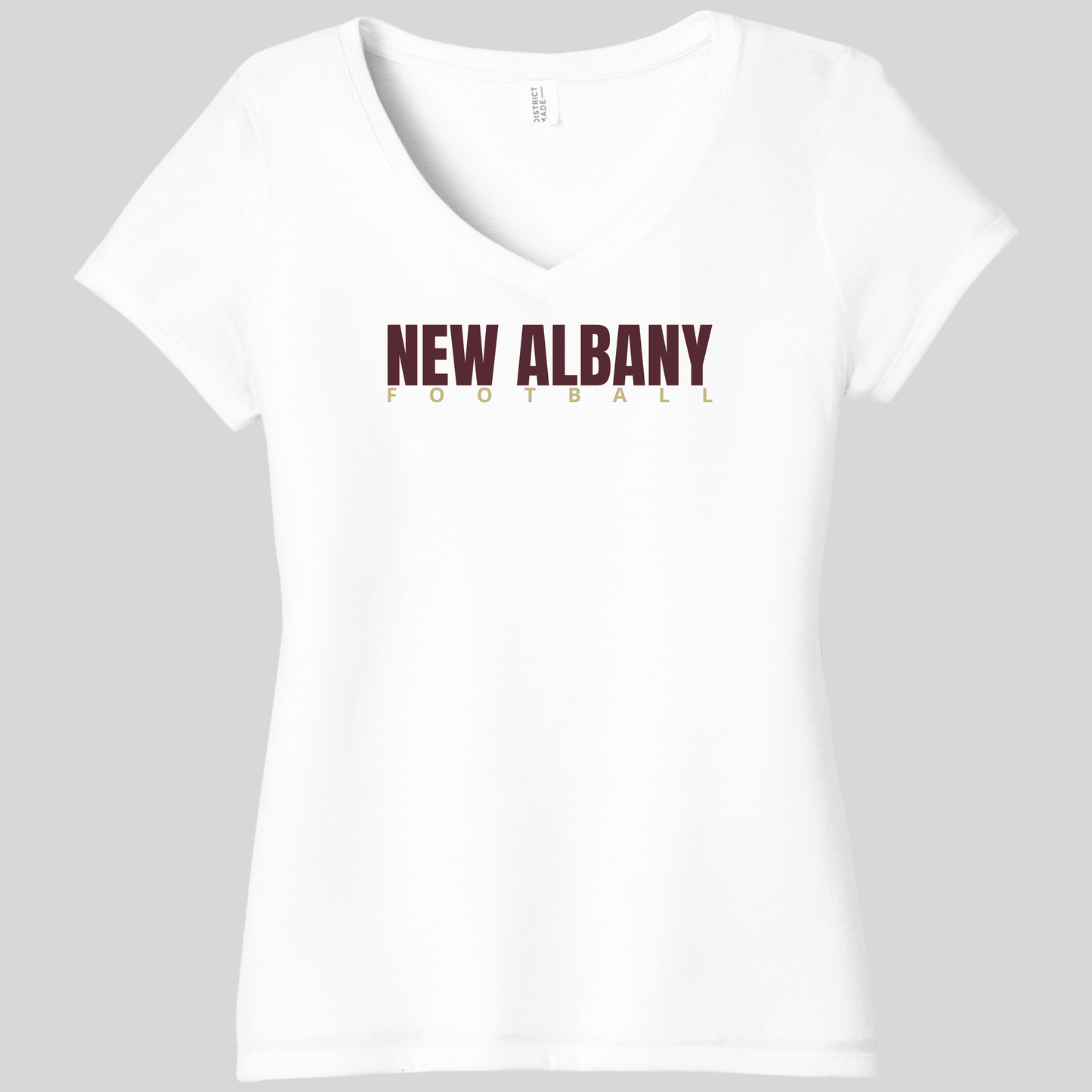 NAFootball: Women's Triblend V-Neck Tee