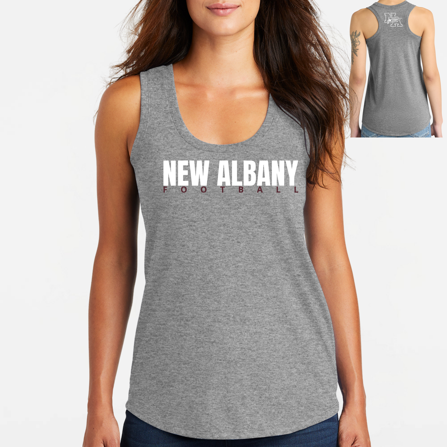 NAFootball: Women's Racerback Tank Top