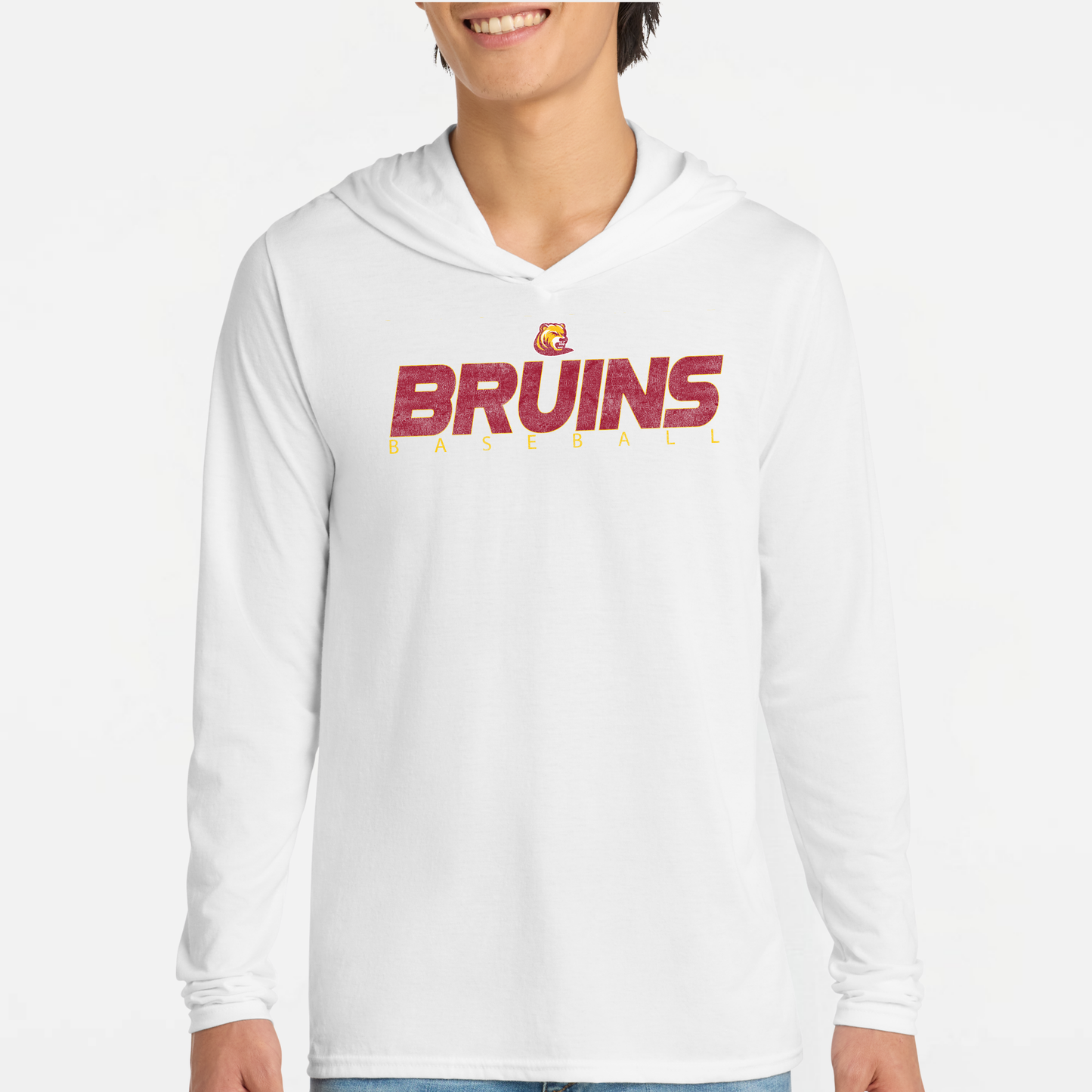BRUINS: Long Sleeve Hoodie