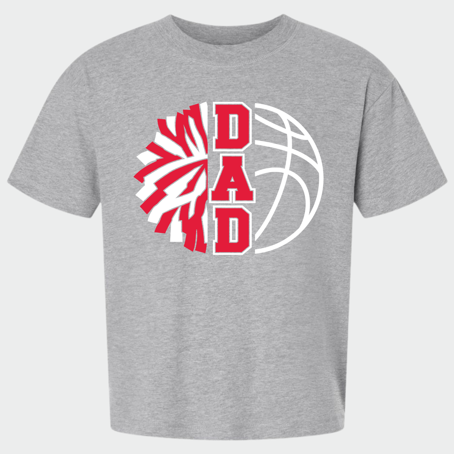 JYAA: Basketball Cheer Parent Relaxed Crew T-Shirt