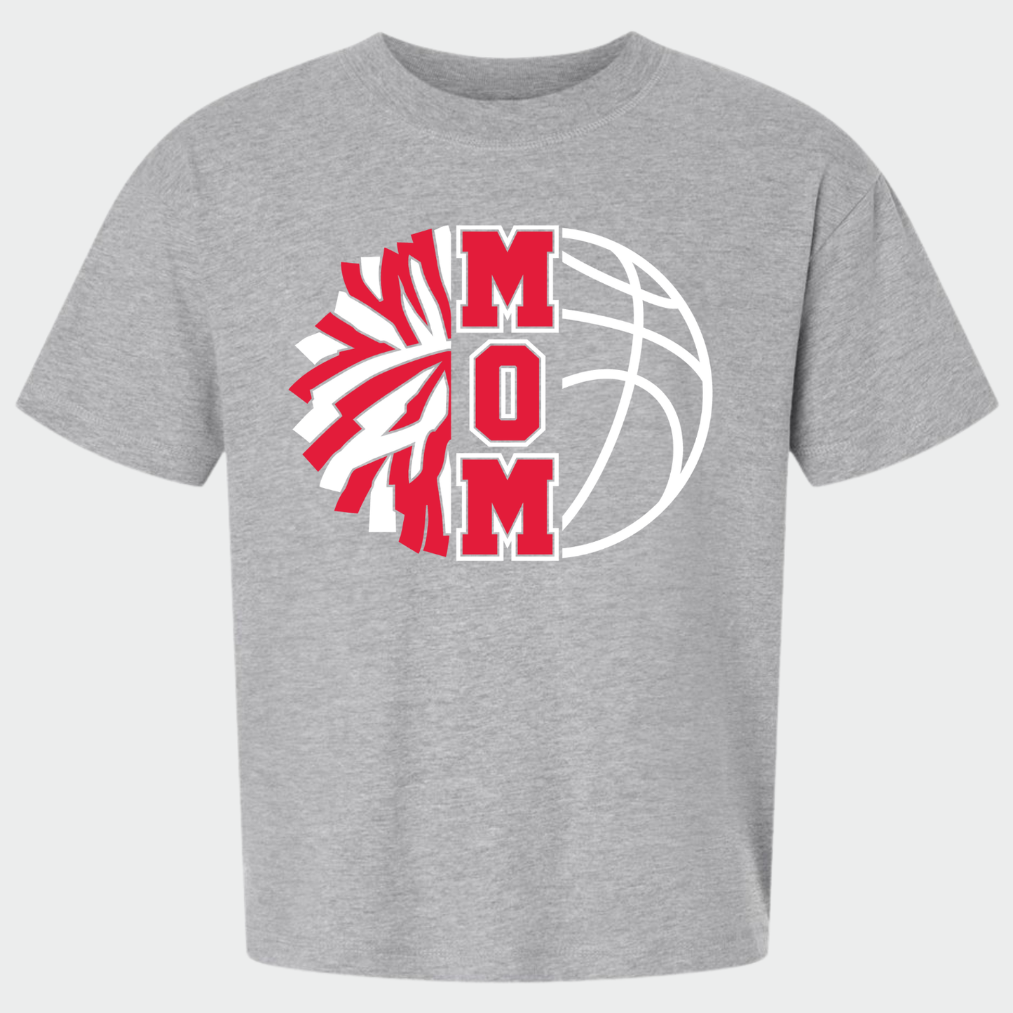 JYAA: Basketball Cheer Parent Relaxed Crew T-Shirt