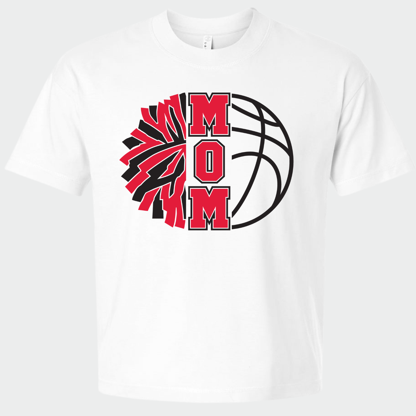 JYAA: Basketball Cheer Parent Relaxed Crew T-Shirt