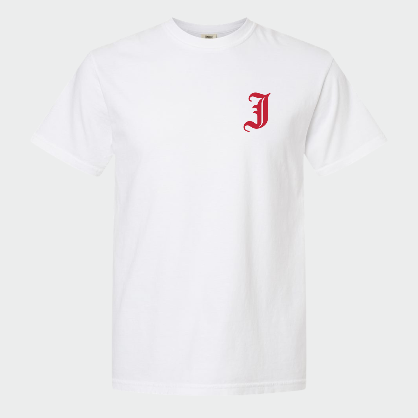 JTB: Old English J Garment-Dyed Cotton T-Shirt