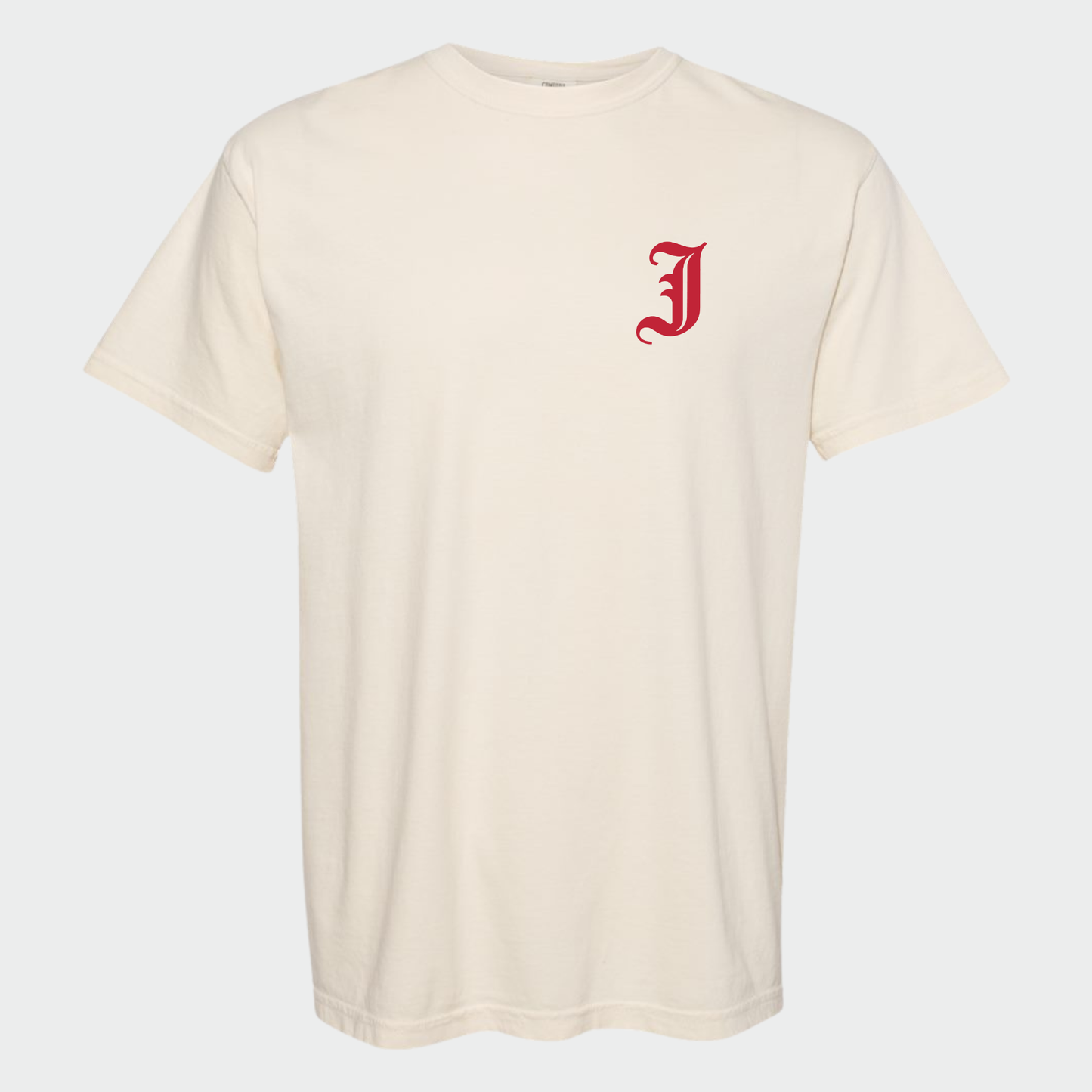 JTB: Old English J Garment-Dyed Cotton T-Shirt