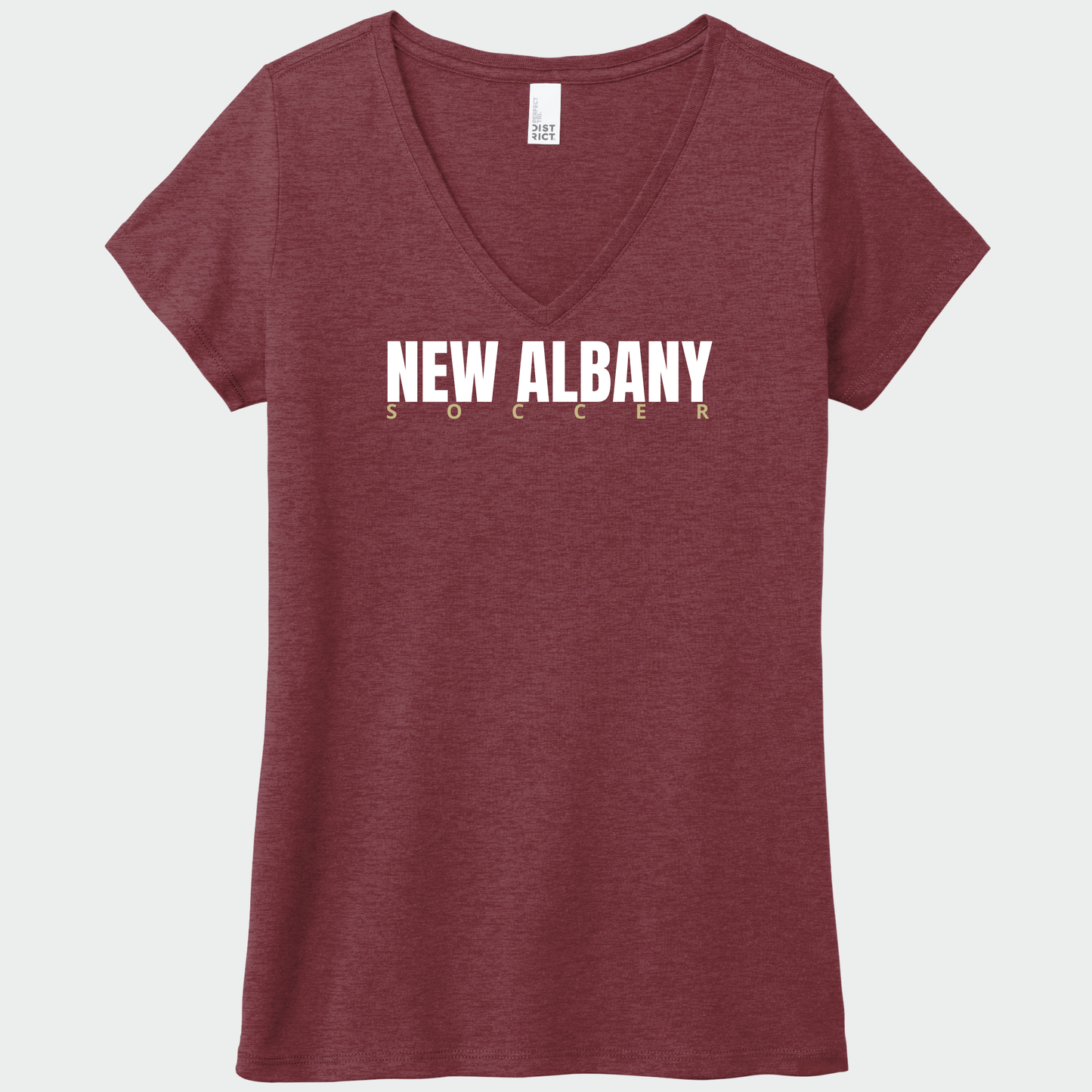 NAGS: New Albany Soccer, Women's Triblend V-Neck Tee
