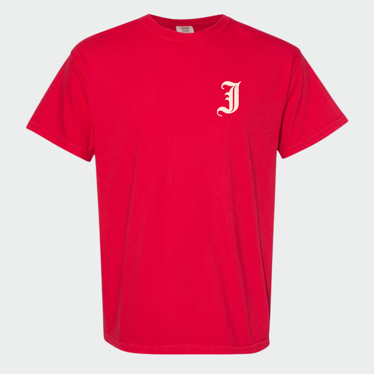 JTB: Old English J Garment-Dyed Cotton T-Shirt