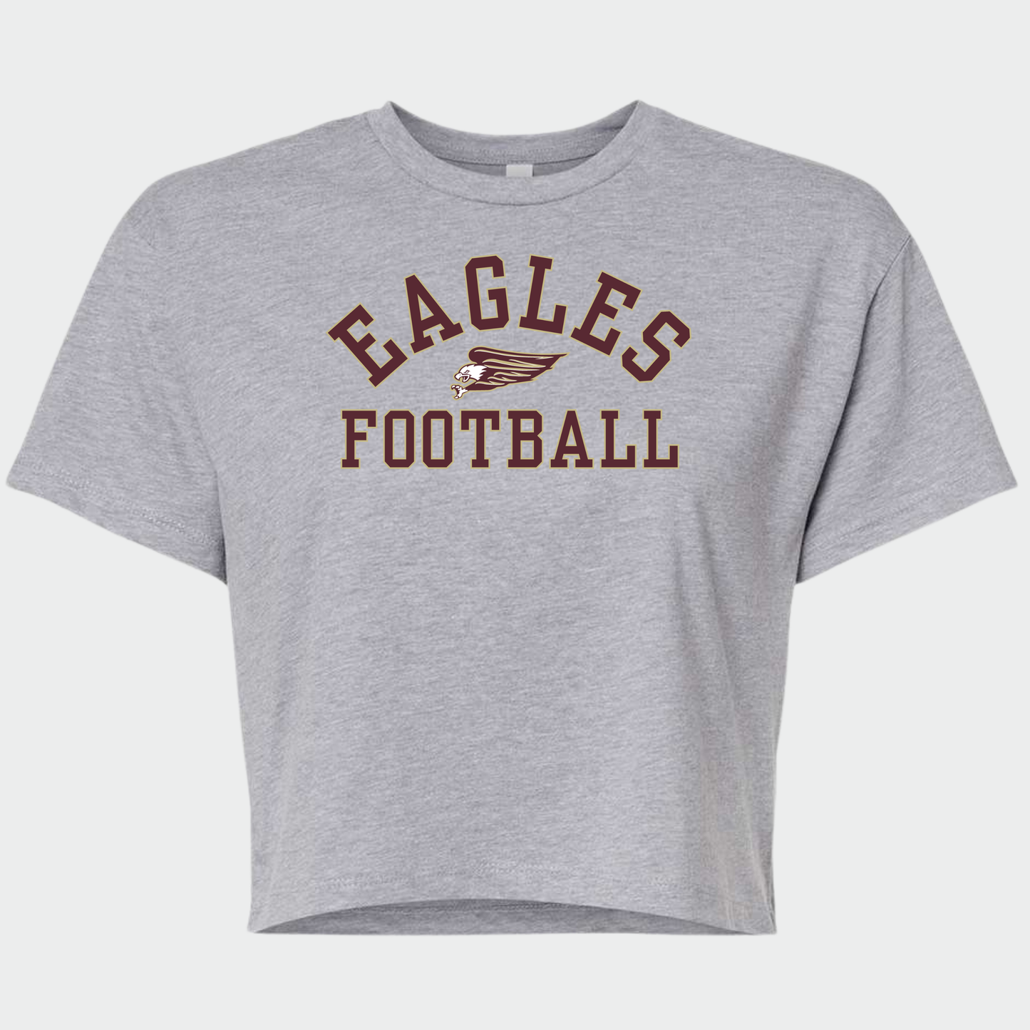 NAFootball: Eagles Football Women's Cropped Tee