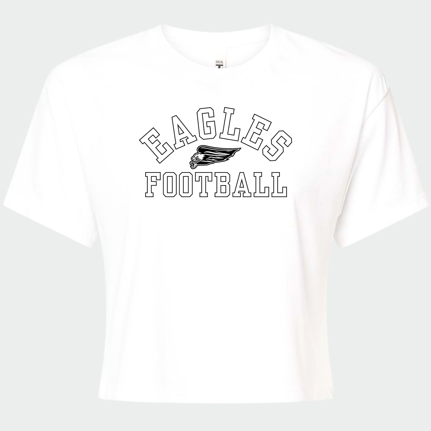 NAFootball: Eagles Football Women's Cropped Tee