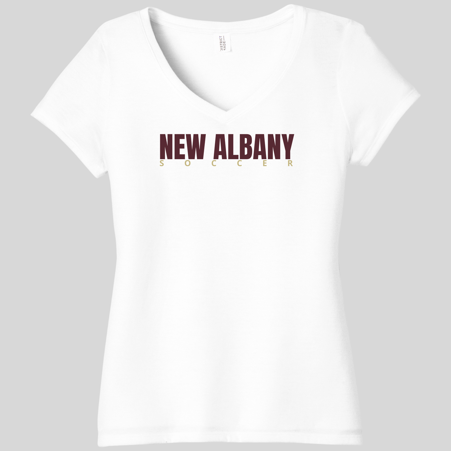 NAGS: New Albany Soccer, Women's Triblend V-Neck Tee